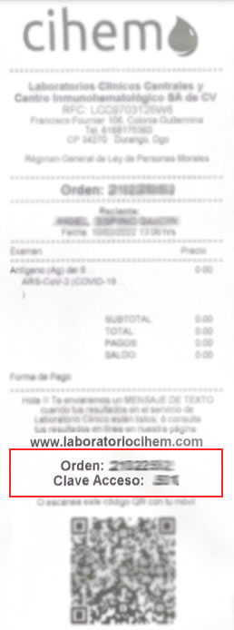 Ticket de ejemplo 
